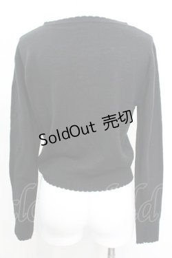 画像3: SWIMMER / うさぎカーディガン  クロ O-25-10-25-1006-EL-TO-IG-OS