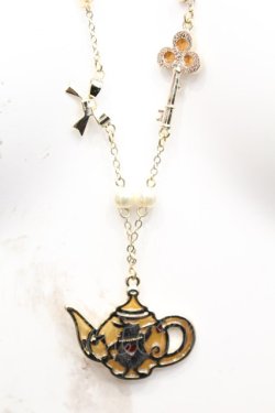 画像1: axes femme / ティーパーティネックレス  ゴールド O-25-10-25-1065-AX-AC-IG-OS