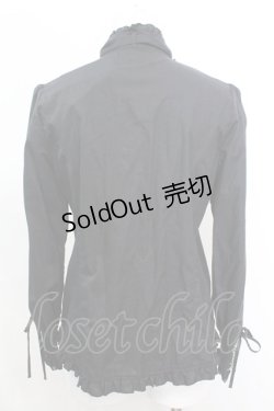 画像3: axes femme POETIQUE / 刺繍入りブラウス M クロ0 O-25-10-25-1010-AX-BL-IG-OS