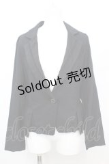 axes femme / バックリボンジャケット  クロ O-25-10-25-1011-AX-JA-IG-OS