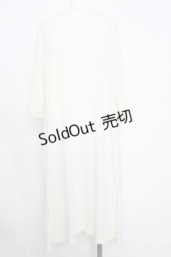 画像3: axes femme / フラワーレースロングジレ M アイボリー O-25-10-25-1018-AX-TO-IG-OS