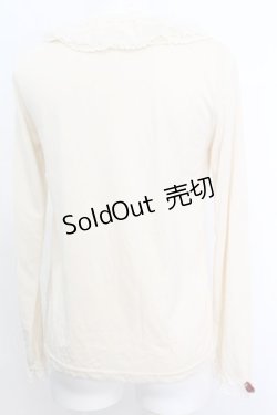 画像3: axes femme / 襟付インナープルオーバー  アイボリー O-25-10-25-1024-AX-TO-IG-OS