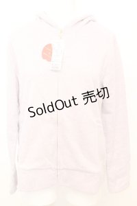 frache lippee / ラメ混パーカー  ラベンダー O-25-10-25-1004-LO-TO-IG-OS