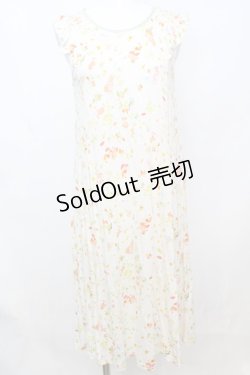 画像1: frache lippee / エンブロイダリーハネワンピース  オフ O-25-10-25-1038-LO-OP-IG-ZT003