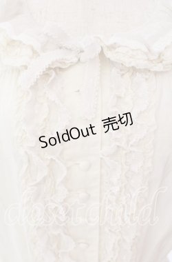 画像2: PINK HOUSE / ポルカドットチュール使いワンピース  アイボリー O-25-10-25-005-LO-OP-IG-OS