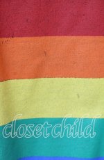 画像2: 【SALE】Candy Stripper / OVER THE RAINBOW ONE-PIECE ワンピース  ブラック×レッド O-25-10-25-063-PU-OP-IG-ZT353 (2)