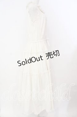 画像3: PINK HOUSE / ポルカドットチュール使いワンピース  アイボリー O-25-10-25-005-LO-OP-IG-OS