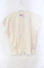 画像3: PINK HOUSE POCHE / fairy patch ribbon blouse ブラウス  アイボリーー O-25-10-25-070-LO-BL-IG-ZT533 (3)
