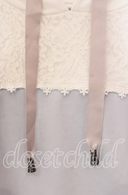 画像2: axes femme / バイカラーパーカープルオーバー  サックス×シロ O-25-10-25-073-AX-TO-IG-OS