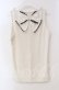 画像3: axes femme / BACKリボンタンクトップ  アイボリー O-25-10-25-075-AX-TO-IG-OS (3)
