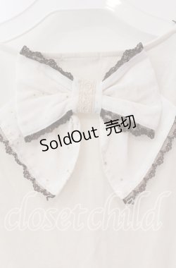 画像4: axes femme / BACKリボンタンクトップ  アイボリー O-25-10-25-075-AX-TO-IG-OS