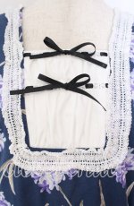 画像2: marcHenTica / プティリリー・ミルフィーユワンピース  ブルー O-25-10-25-006-LO-OP-IG-OS (2)