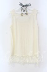 画像3: 【SALE】axes femme / ストライプホルターキャミソール  アイボリー O-25-10-25-078-AX-TO-IG-ZT015 (3)