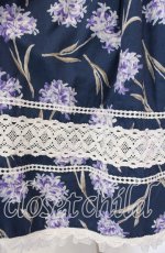 画像3: marcHenTica / プティリリー・ミルフィーユワンピース  ブルー O-25-10-25-006-LO-OP-IG-OS (3)