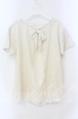 画像3: axes femme / グラデーションレースTシャツ  イエロー系 O-25-10-25-079-AX-TO-IG-OS