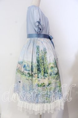 画像4: 仲夏物語 / Claude Monetワンピース  サックス O-25-10-25-007-EL-OP-IG-OS
