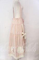 画像4: PINK HOUSE / ハロウィーンワンダーランドワッペン使いスカート  ピンク O-25-10-25-001-LO-OP-IG-OS (4)