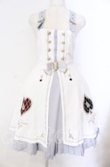 Amavel / トランプのデコレーションケーキジャンパースカート F アイボリー（限定色） O-25-10-25-013-CA-OP-OW-OS