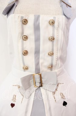 画像2: Amavel / トランプのデコレーションケーキジャンパースカート F アイボリー(限定色) O-25-10-25-013-CA-OP-OW-OS