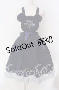 Amavel / Bears Patisserieエプロンジャンパースカート F ネイビー O-25-10-25-014-CA-OP-OW-OS