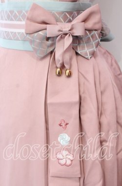 画像3: Amavel / 春花便りのお茶会 和風スカート F ピンク O-25-10-25-017-CA-SK-OW-OS