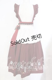 Amavel / 大正浪漫の夢紀行ミドルスカート F ワイン O-25-10-25-018-CA-SK-OW-OS