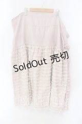 WONDERFUL WORLD / レースフリルタックスカート【お直しあり】  ピンク O-25-10-28-029-LO-SK-IG-OS