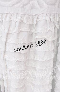 画像2: WONDERFUL WORLD / レースフリルタックスカート【お直しあり】  ピンク O-25-10-28-029-LO-SK-IG-OS