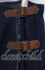 画像2: 【SALE】INGEBORG / デニム巻きスカート【お直しあり】  インディゴ O-25-10-28-033-LO-SK-IG-ZT447 (2)