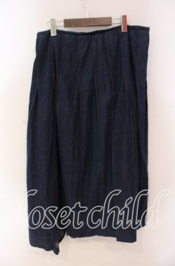 画像3: INGEBORG / デニム巻きスカート【お直しあり】  インディゴ O-25-10-28-033-LO-SK-IG-OS