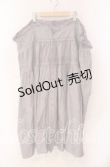 WONDERFUL WORLD / レースアップタックフリルスカート【お直しあり】  ラベンダー O-25-10-28-035-LO-SK-IG-OS