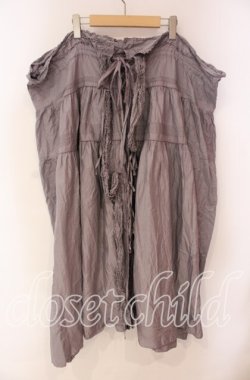 画像3: WONDERFUL WORLD / レースアップタックフリルスカート【お直しあり】  ラベンダー O-25-10-28-035-LO-SK-IG-OS