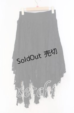 画像3: PUNK RAVE / Gothic Black Irregular Skirt イレギュラースカート  ブラック O-25-10-28-047-PU-SK-IG-OS