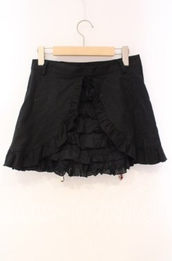 画像3: BPN / バックティアードガータースカート M ブラック O-25-10-28-049-GO-SK-IG-OS
