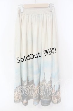 画像3: axes femme NOSTALGIE / ベイサージュ柄ロングスカート F ベージュ O-25-10-28-051-AX-PA-OW-OS