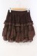 画像1: axes femme / チュチュ風チュールスカパン F ブラウン O-25-10-28-052-AX-SK-OW-OS (1)