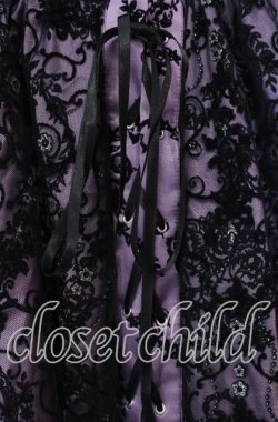 画像2: GOTH他 / ランダムスカート  ブラック×パープル O-25-10-28-056-GO-SK-IG-OS