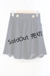 Blue rouge / バックティアードミニスカート  ネイビー O-25-10-28-058-CA-SK-IG-OS