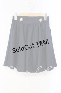 Blue rouge / バックティアードミニスカート  ネイビー O-25-10-28-058-CA-SK-IG-OS