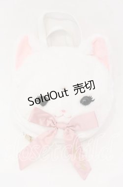 画像1: Angelic Pretty / Milk Catフェイス3-wayバッグ  シロ O-25-10-28-005-AP-BG-IG-OS