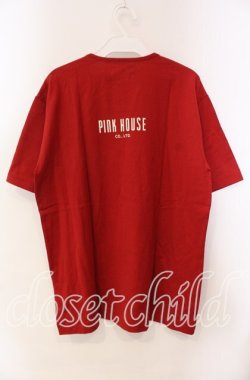 画像3: PINK HOUSE / ロゴプリントTシャツ L アカ O-25-10-28-066-LO-TS-IG-OS
