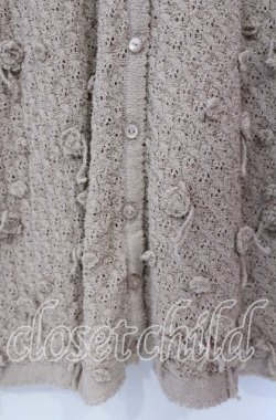 画像2: INGEBORG / モチーフツキカーディガン  ピンク O-25-10-28-070-LO-TO-IG-OS