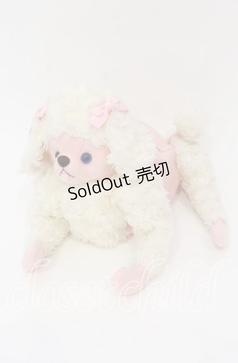 画像1: BABY,THE STARS SHINE BRIGHT / プードルのプーチBAG バッグ  アイボリー×ピンク×青目 O-25-10-28-006-BA-BG-IG-OS (1)