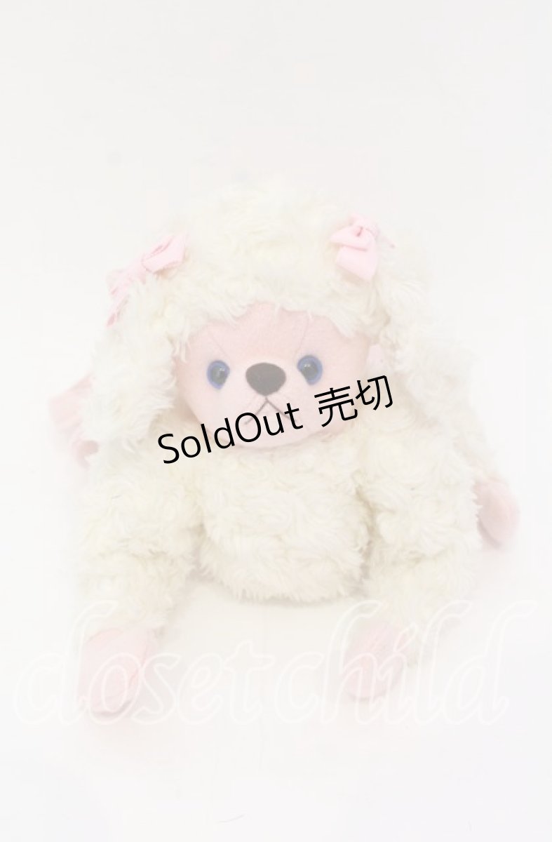 画像2: BABY,THE STARS SHINE BRIGHT / プードルのプーチBAG バッグ  アイボリー×ピンク×青目 O-25-10-28-006-BA-BG-IG-OS (2)