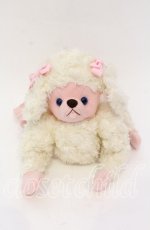 画像2: BABY,THE STARS SHINE BRIGHT / プードルのプーチBAG バッグ  アイボリー×ピンク×青目 O-25-10-28-006-BA-BG-IG-OS (2)