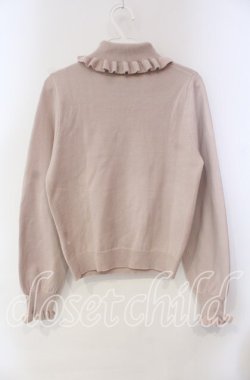 画像3: Ank Rouge / リボン通しタートルニットプルオーバー M ピンク O-25-10-28-080-CA-TO-OW-OS