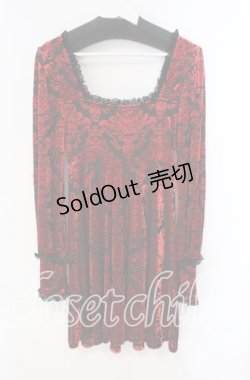 画像3: KILL STAR / ETARNAL TORMENT MINI DRESS ドレス XS レッド×ブラック O-25-10-28-089-SL-OP-IG-OS