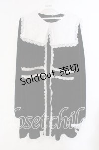 KILL STAR / Mini Dress Infinity Coven ドレス XL ブラック×ホワイト O-25-10-28-091-SL-OP-IG-OS