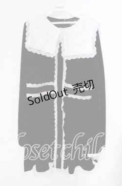 画像1: KILL STAR / Mini Dress Infinity Coven ドレス XL ブラック×ホワイト O-25-10-28-091-SL-OP-IG-OS