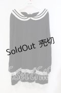 Drug Honey / うさみみセーラーワンピース  ブラック×ホワイト O-25-10-28-092-PU-OP-IG-OS